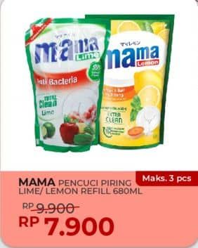 Mama Lemon Cairan Pencuci Piring