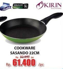 Promo Harga KIRIN Sasando Cookware 22cm  - Hari Hari