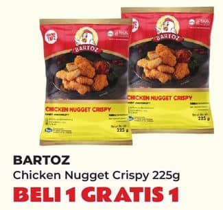 Bartoz Chicken Nugget 225 gr Beli 1 Gratis 1