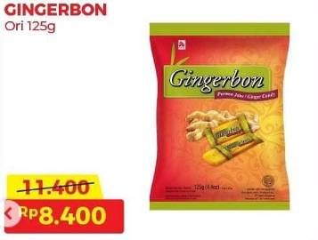 Promo Harga Gingerbon Permen 125 gr - Alfamart
