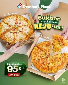 Promo Harga Bukber Penuh Dengan Kejutan  - Domino Pizza