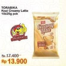 Promo Harga Torabika Creamy Latte per 10 sachet 25 gr - Indomaret