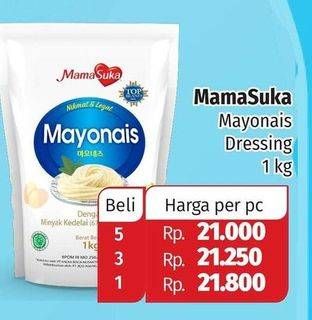 Promo Harga MAMASUKA Mayonnaise 1000 gr - Lotte Grosir