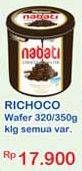 Promo Harga NABATI Wafer Chocolate 320 gr - Indomaret