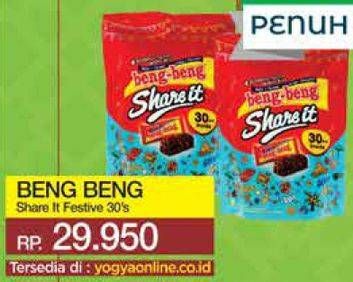 Promo Harga BENG-BENG Share It Festive per 30 pcs 9 gr - Yogya