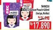 Promo Harga SHINZUI Body Cleanser Iseiya, Keiko 420 ml - Hypermart