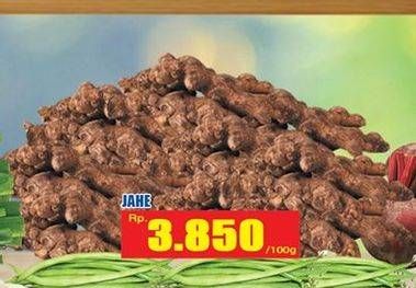 Promo Harga Jahe per 100 gr - Hari Hari