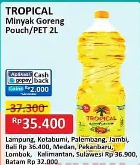 Promo Harga Tropcial Minyak Goreng  - Alfamart