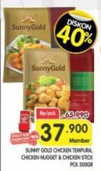 Promo Harga Sunny Gold Chicken Tempura/Nugget/Stick  - Superindo