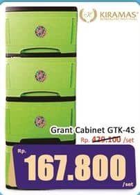 Promo Harga Kiramas Cabinet GTK-4S  - Hari Hari