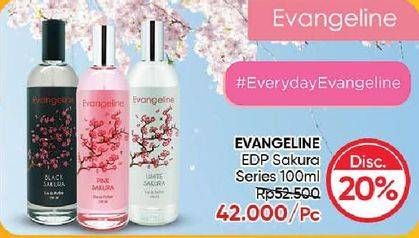 Promo Harga Evangeline Eau De Parfume Sakura 100 ml - Guardian