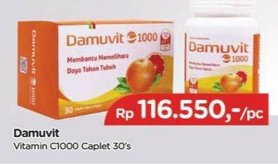 Promo Harga Damuvit Vitamin C1000 30 pcs - TIP TOP