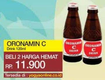 Promo Harga Oronamin C Drink 120 ml - Yogya