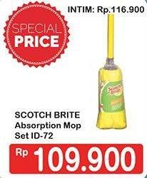 Promo Harga 3M SCOTCH BRITE Absorption Mop ID-72  - Hypermart