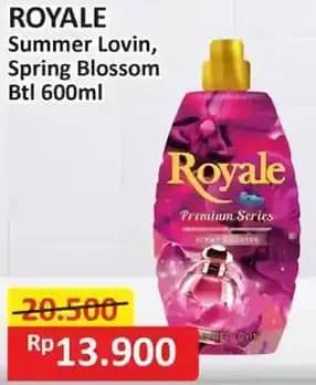 Promo Harga So Klin Royale Premium Series Spring Blossom, Summer Lovin 600 ml - Alfamart
