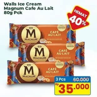 Promo Harga Walls Magnum Cafe Au Lait 80 ml - Indomaret