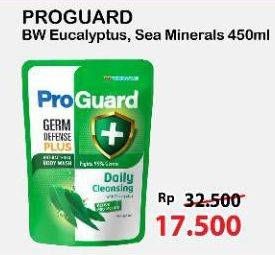 Promo Harga Proguard Body Wash Daily Cleansing, Daily Purifying 450 ml - Alfamart