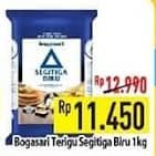 Promo Harga Bogasari Tepung Terigu Segitiga Biru 1000 gr - Hypermart