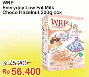 Promo Harga WRP Everyday Low Fat Milk Choco Hazelnut 200 gr - Indomaret