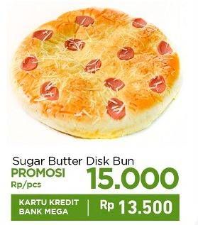 Promo Harga Sugar Butter Disk Bun  - Carrefour