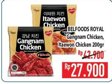 Promo Harga Belfoods Royal Gangnam Chicken/Belfoods Royal Itaewon Chicken   - Hypermart