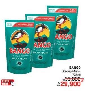 Promo Harga Bango Kecap Manis 735 ml - LotteMart