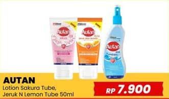 Promo Harga Autan Lotion Anti Nyamuk Sakura, Jeruk Lemon 50 ml - Yogya