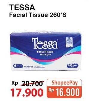 Promo Harga TESSA Facial Tissue TP-02 260 sheet - Alfamart
