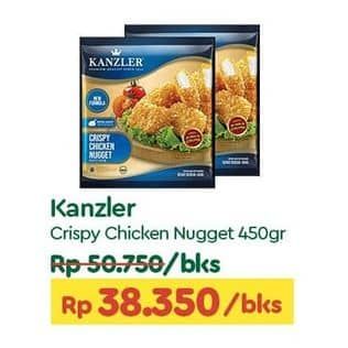 Promo Harga Kanzler Chicken Nugget Crispy 450 gr - TIP TOP