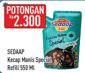 Promo Harga SEDAAP Kecap Manis Special 550 ml - Hypermart