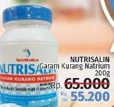 Promo Harga NUTRISALIN Garam Diet 200 gr - LotteMart