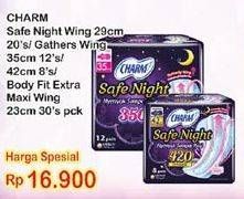 Promo Harga Body Fit Extra Maxi Wing 30s / Safe Night 42cm 8s/ 35cm 12s/ 29cm 20s  - Indomaret