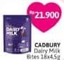 Promo Harga Cadbury Dairy Milk Share Bag 81 gr - Alfamidi