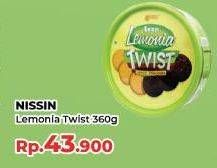 Promo Harga Nissin Cookies Lemonia Twist Lemon Chocolate 360 gr - Yogya
