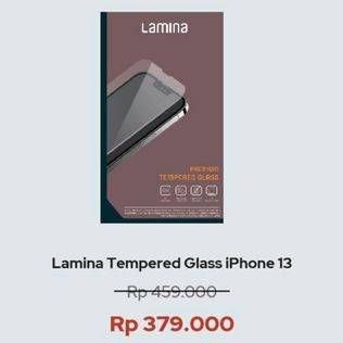 Promo Harga LAMINA Premium Tempered Glass Iphone 13  - iBox