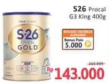 Promo Harga S26 Procal Gold Susu Pertumbuhan 400 gr - Alfamidi
