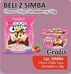 Promo Harga Simba Cereal Choco Chips Strawberry 55 gr - Alfamidi