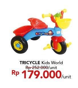 Promo Harga Tricycle Kids World  - Carrefour