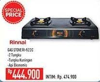 Promo Harga RINNAI RI 522C | Gas Stove  - Hypermart