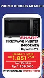 Promo Harga SHARP R-650GX (BS)  - Hypermart