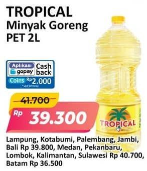 Promo Harga Tropical Minyak Goreng 2000 ml - Alfamart