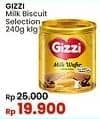 Promo Harga Gizzi Festive Milk Biscuit Selection 240 gr - Indomaret