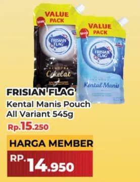 Promo Harga Frisian Flag Susu Kental Manis All Variants 545 gr - Yogya