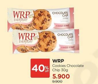 Promo Harga WRP Cookies Choco Chips 30 gr - Watsons