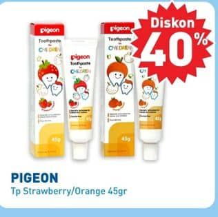 Promo Harga Pigeon Toothpaste for Children Orange, Strawberry 45 gr - Hypermart