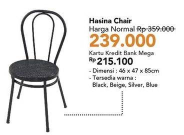 Promo Harga HASINA Chair  - Carrefour