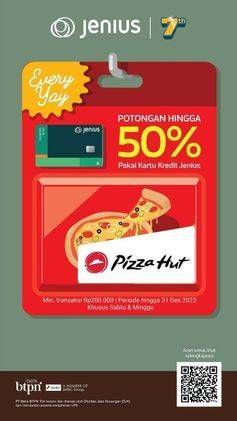 Promo Harga Potongan hingga 50%  - Pizza Hut