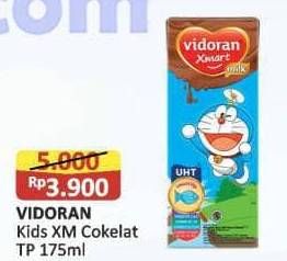 Promo Harga Vidoran Kids Milk UHT Coklat 180 ml - Alfamart