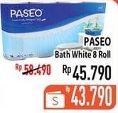 Promo Harga PASEO Toilet Tissue 8 roll - Hypermart