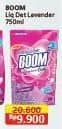 Promo Harga Boom Detergent Cair  Cinta Lavender 750 ml - Alfamart